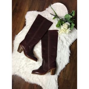 Vintage Braided leather Dexter riding boots NWOT